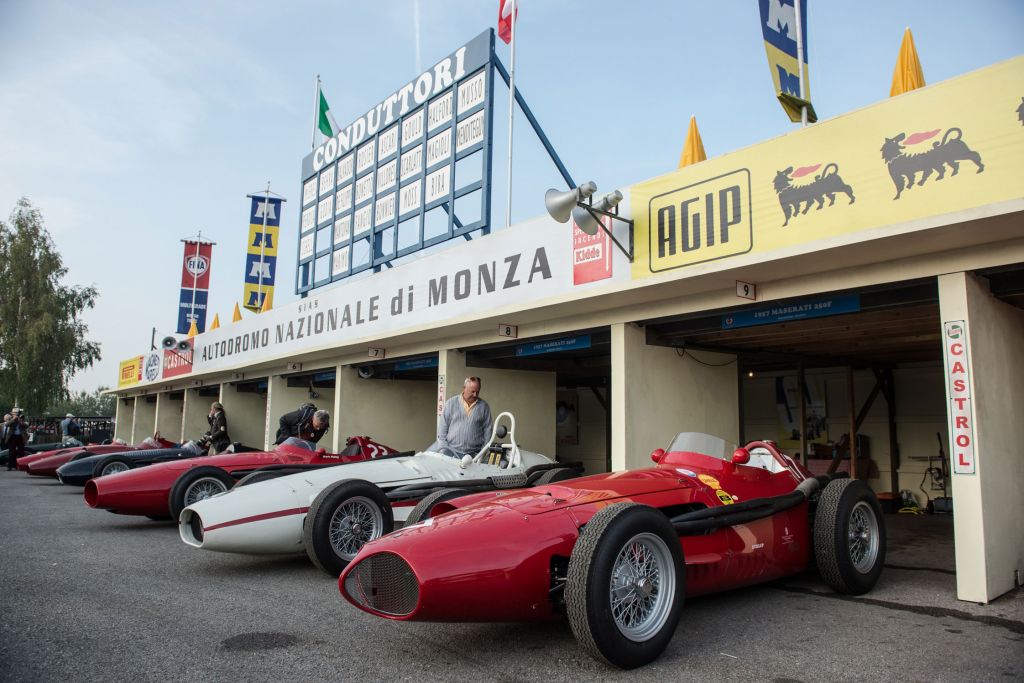 L'ambiance de Monza 1954