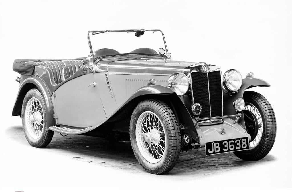 MG TYPE T TC Midget cabriolet 1945