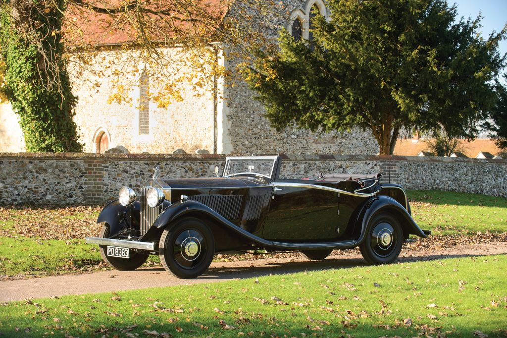 ROLLS-ROYCE 20/25 HP Three-Position Drophead Coupé by Barker cabriolet 1933