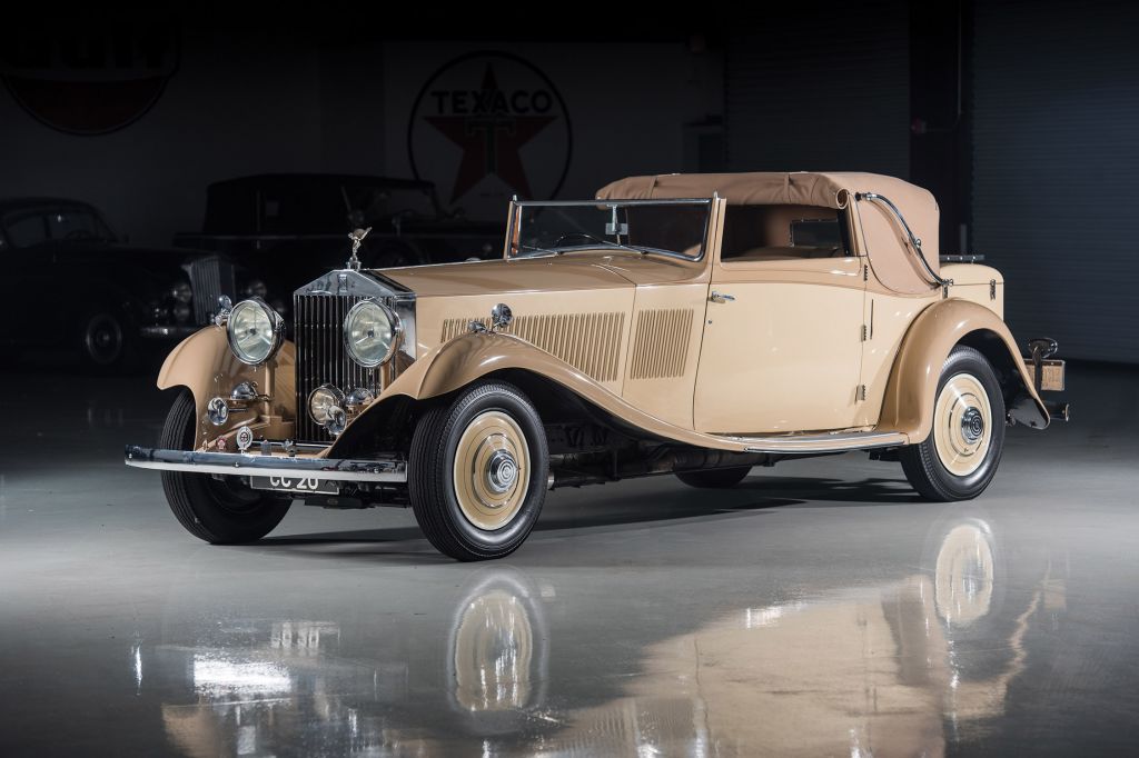ROLLS-ROYCE PHANTOM (II) Continental Drophead Sedanca Coupe by Gurney Nutting cabriolet 1934
