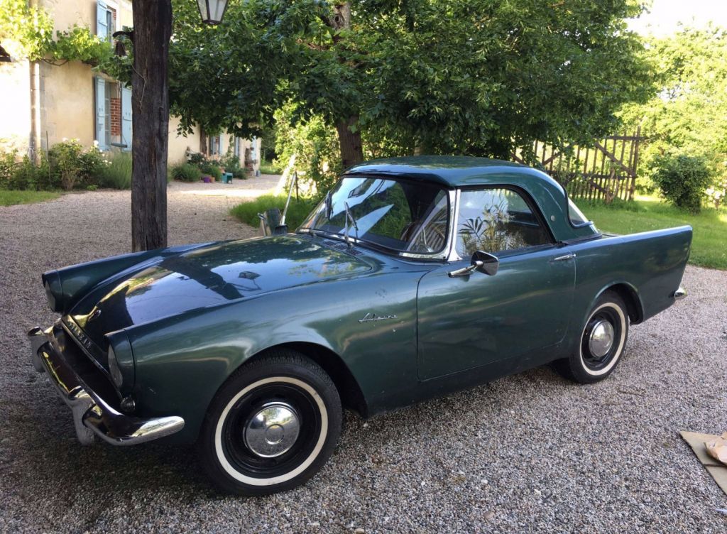 SUNBEAM ALPINE Serie II coupé 1962
