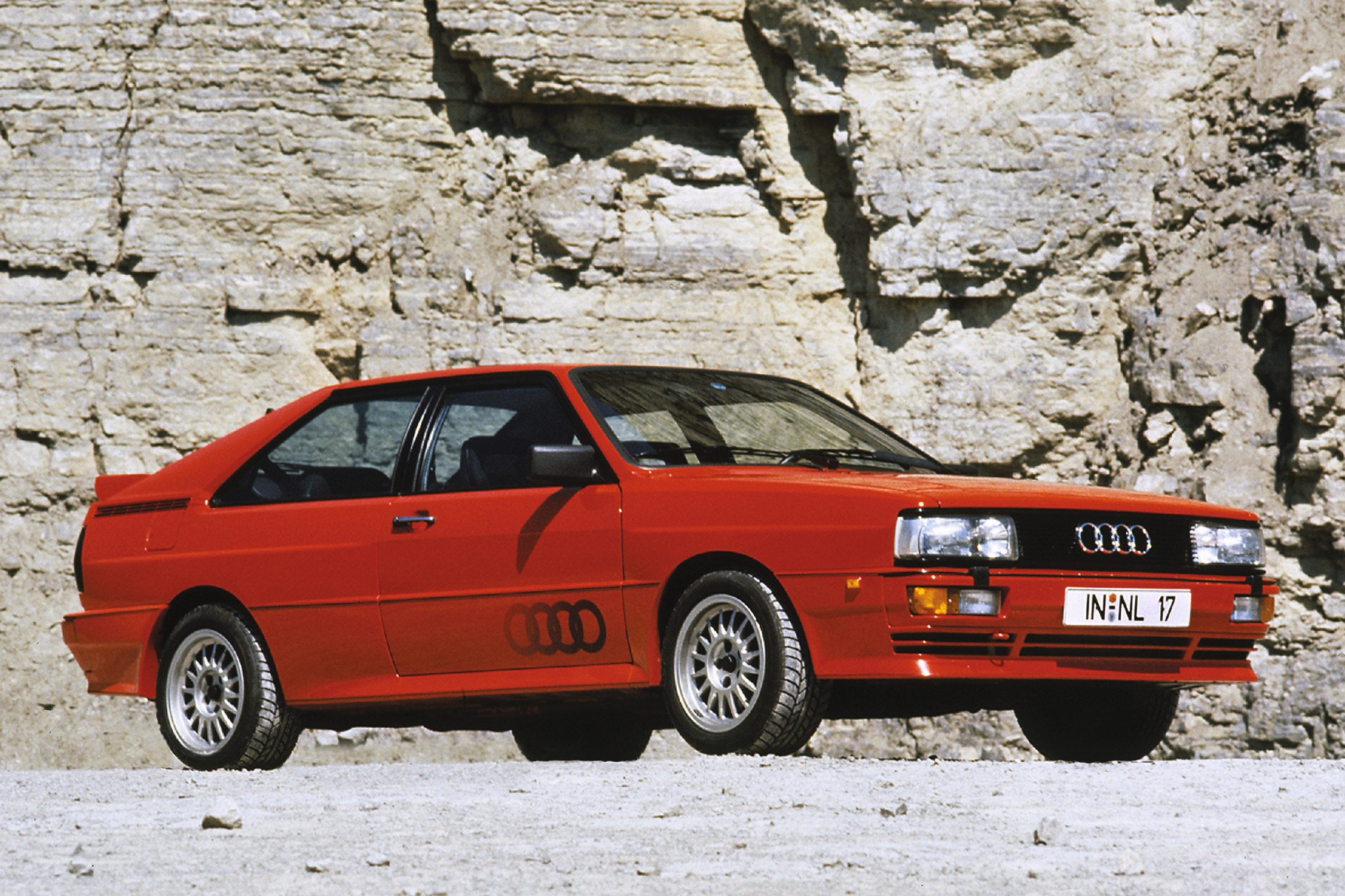 Audi Quattro (1980) - Les voitures qui ont marqué les années 80 - diaporama photo Motorlegend.com