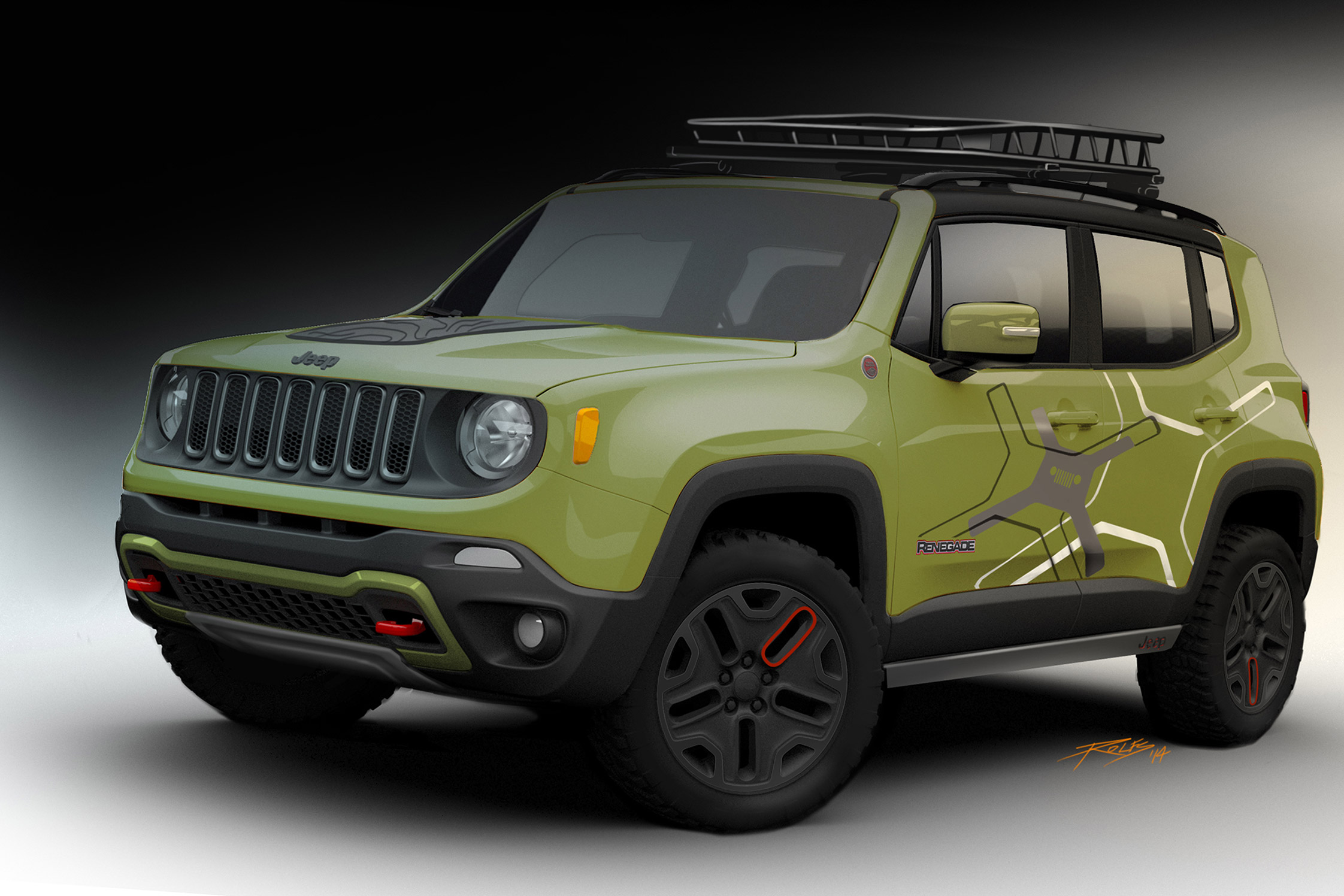 Jeep Renegade Mopar Salon de Detroit 2015 diaporama
