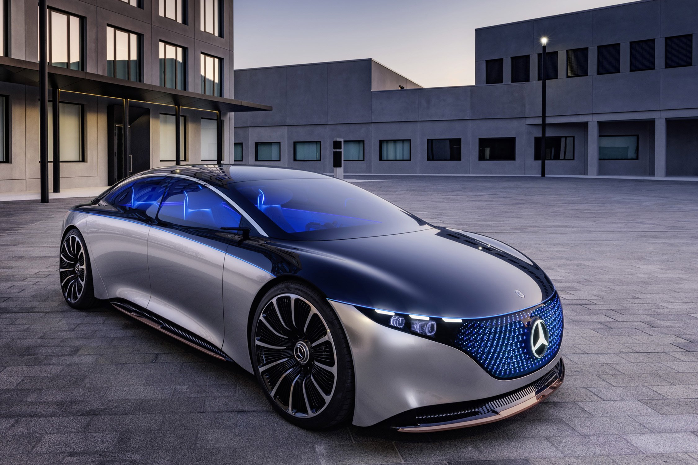 2019 Mercedes Benz Vision EQS Concept