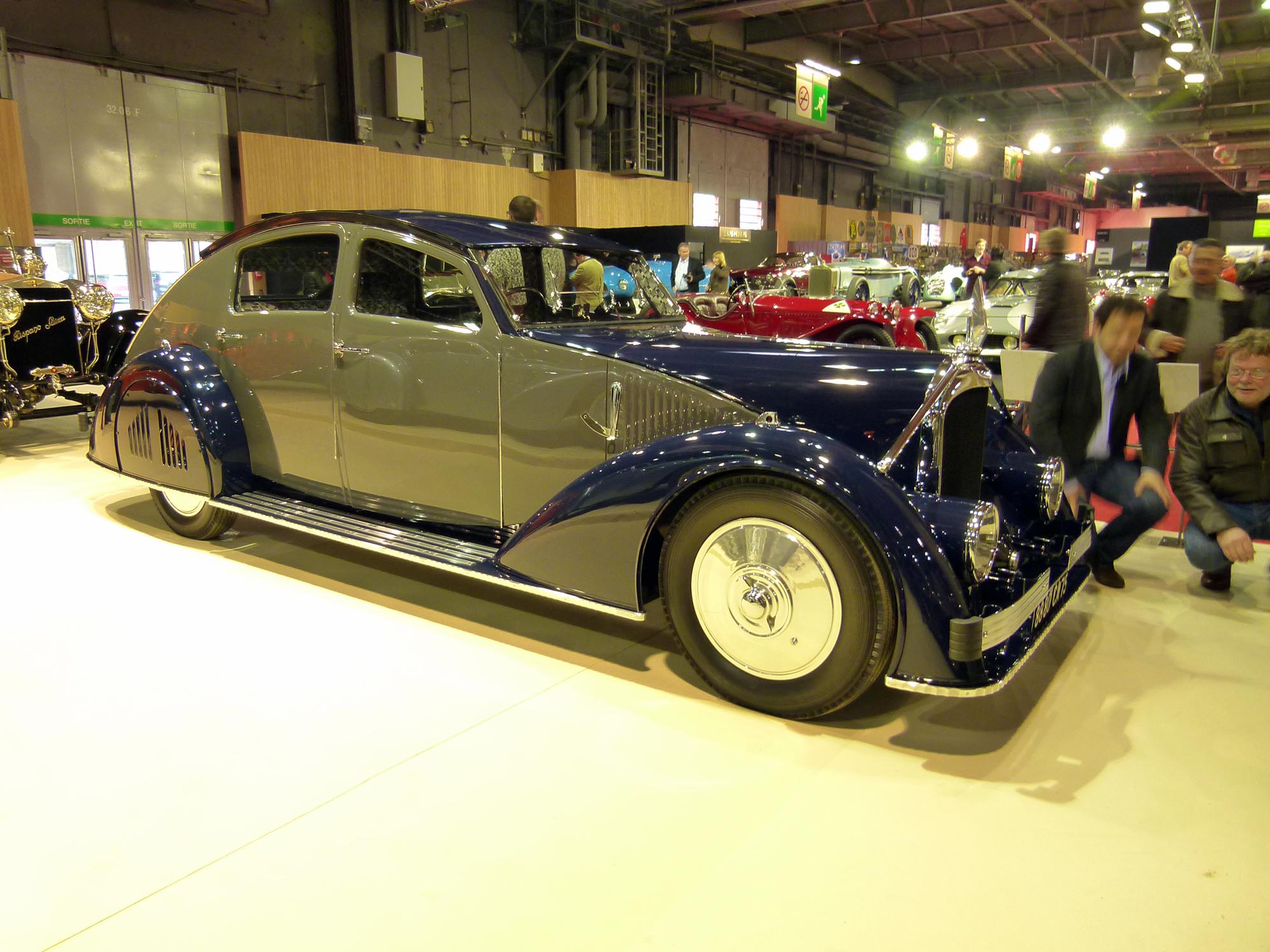 Photo VOISIN C25 Aérodyne coupé 1934 - médiatheque Motorlegend.com