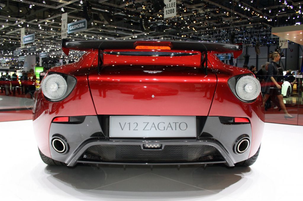 ASTON MARTIN V12 VANTAGE Zagato coupé 2012