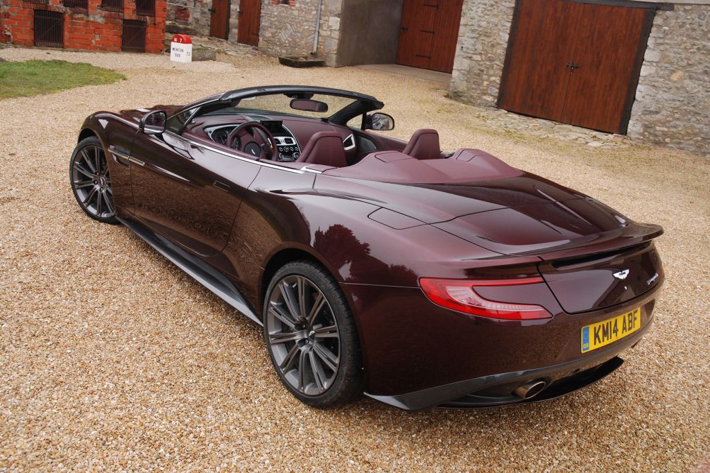 ASTON MARTIN VANQUISH (2) Volante V12 6.0 576 ch cabriolet 2015