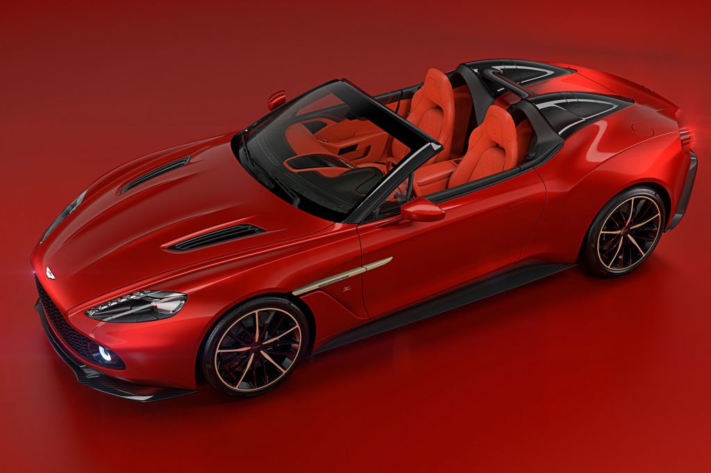 ASTON MARTIN VANQUISH (2) Zagato Speedster cabriolet 2017