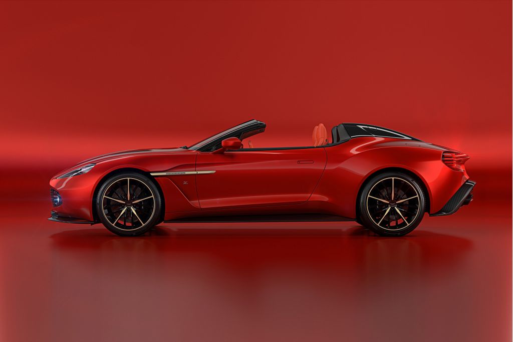 ASTON MARTIN VANQUISH (2) Zagato Speedster cabriolet 2017