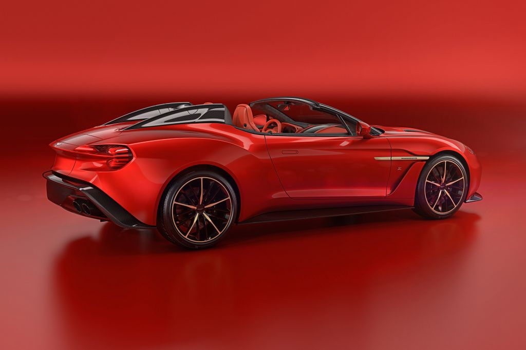 ASTON MARTIN VANQUISH (2) Zagato Speedster cabriolet 2017