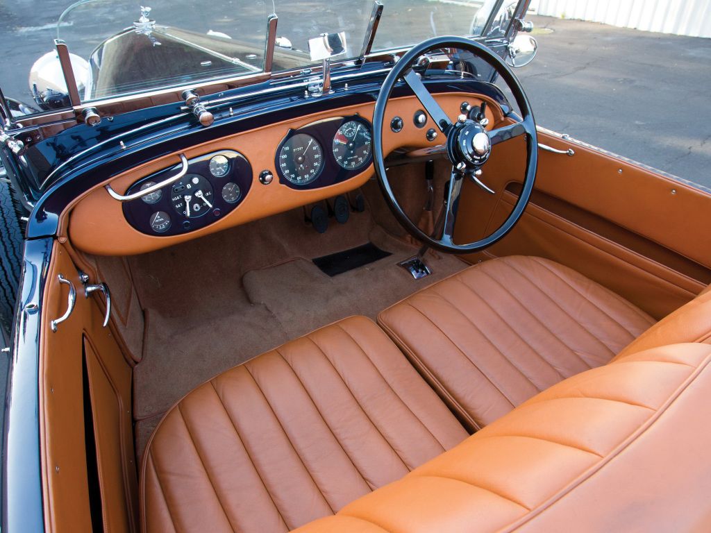 BENTLEY 4 1/4 LITRES Open Tourer by Carlton cabriolet 1937