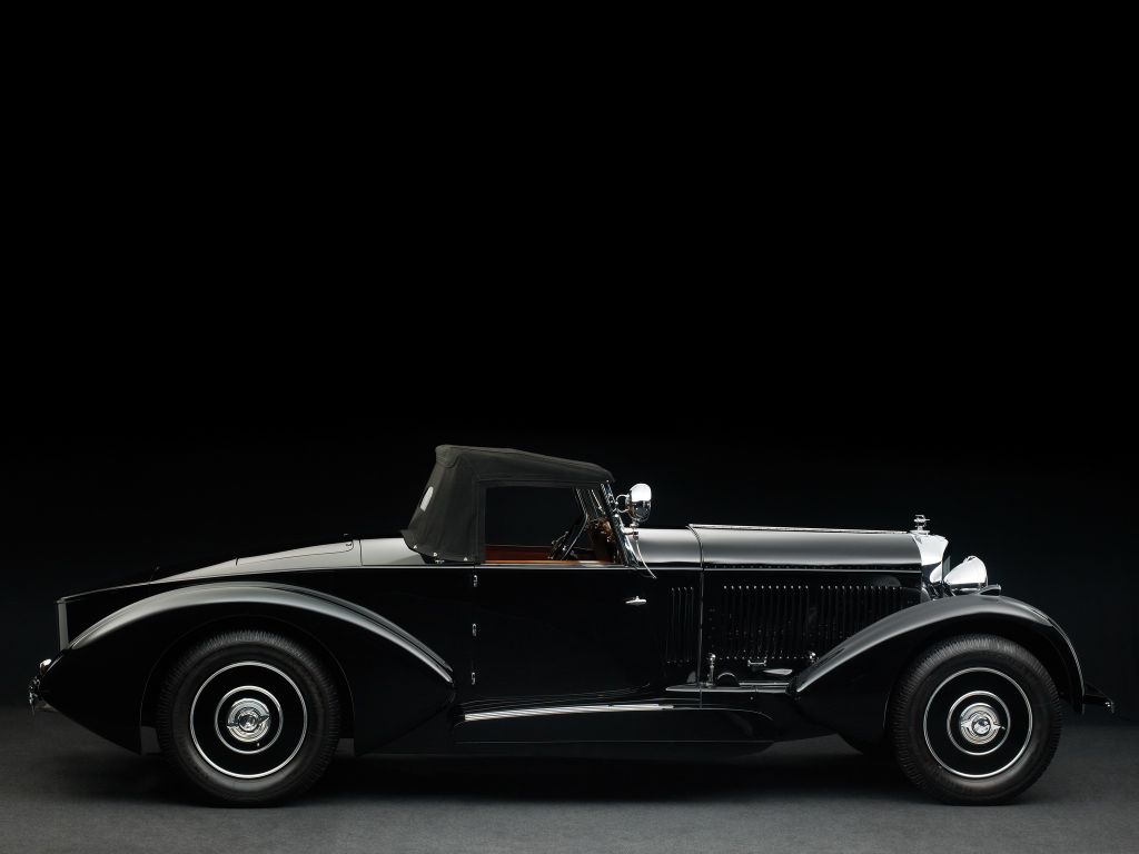 BENTLEY 8 LITRES Sports Coupe Cabriolet Barker cabriolet 1931