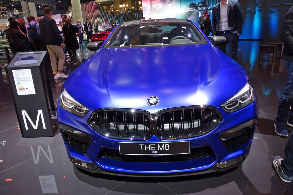 BMW M8 Competition V8 4.4 625 ch coupé 2019