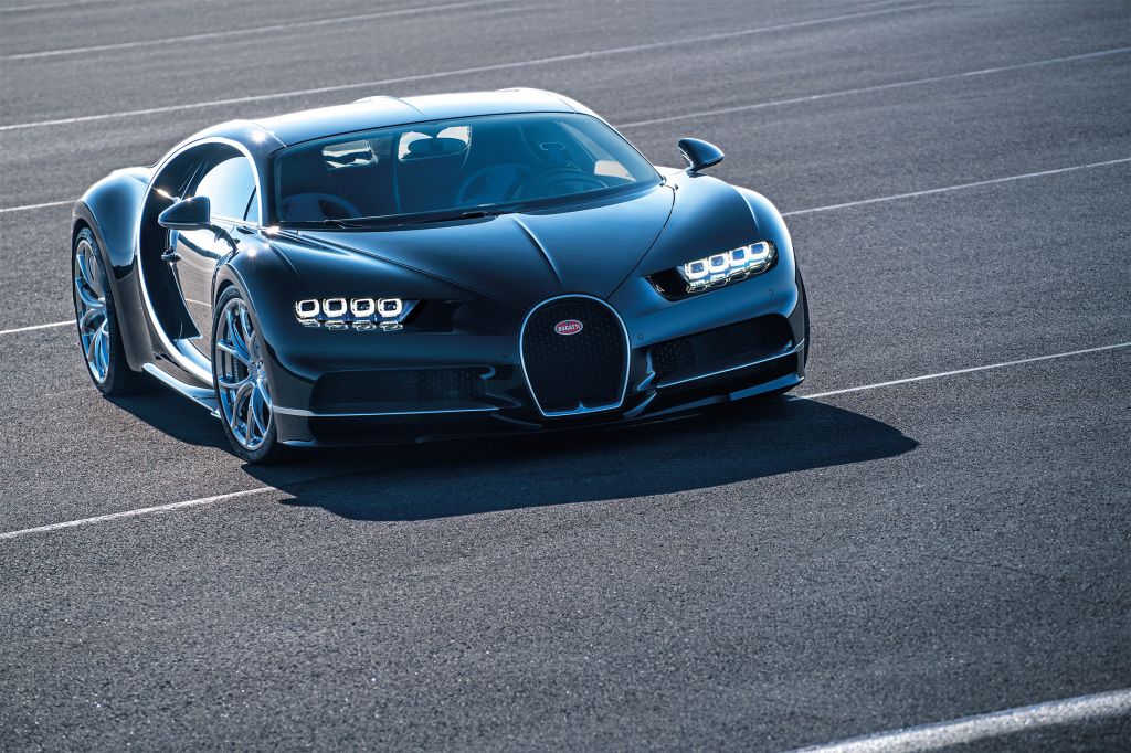 3e ex aequo : Bugatti Chiron : 1 500 ch