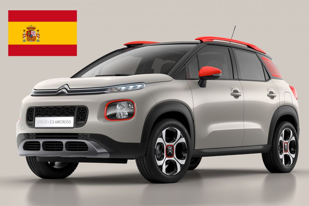 Citroën C3 Aircross : Espagne