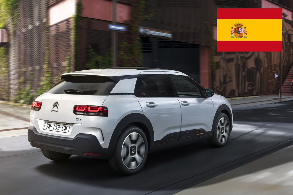 Citroën C4 Cactus : Espagne
