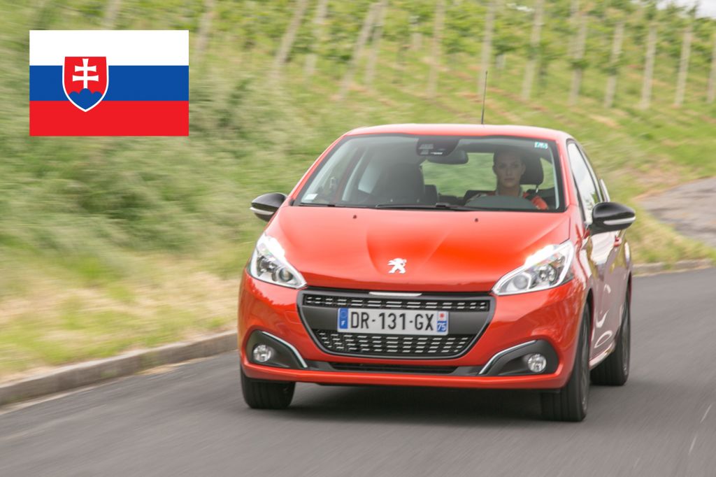 Peugeot 208 : Slovaquie