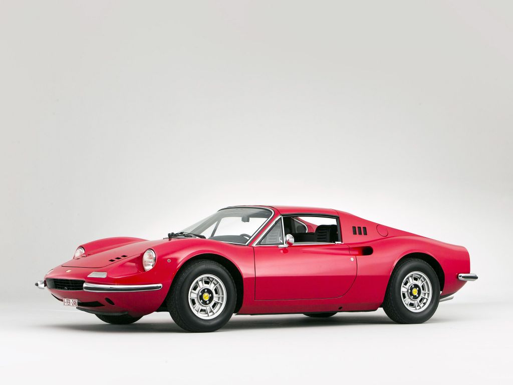 FERRARI DINO 246 GTS coupé 1972