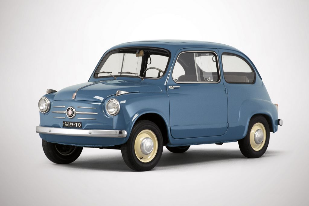 FIAT 600 (1) 0,6 21ch berline 1956