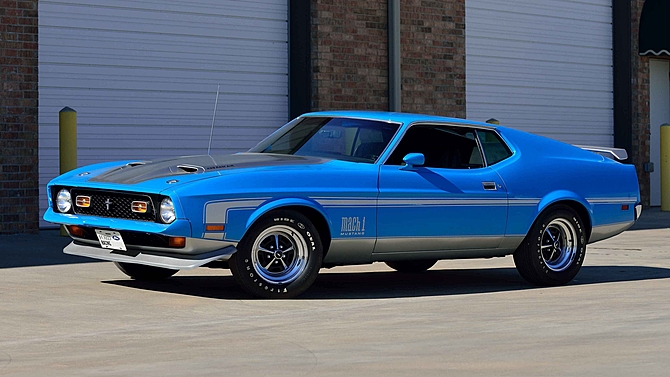 FORD MUSTANG I (1964 - 1973) MACH 1 coupé 1971