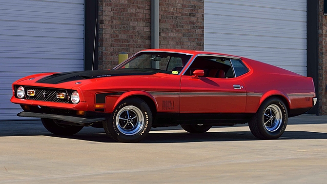 FORD MUSTANG I (1964 - 1973) MACH 1 coupé 1971