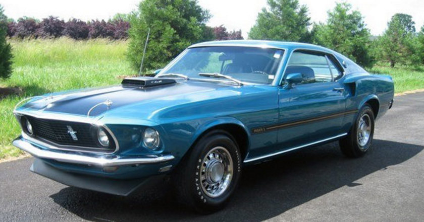 FORD MUSTANG I (1964 - 1973) MACH 1 coupé 1969