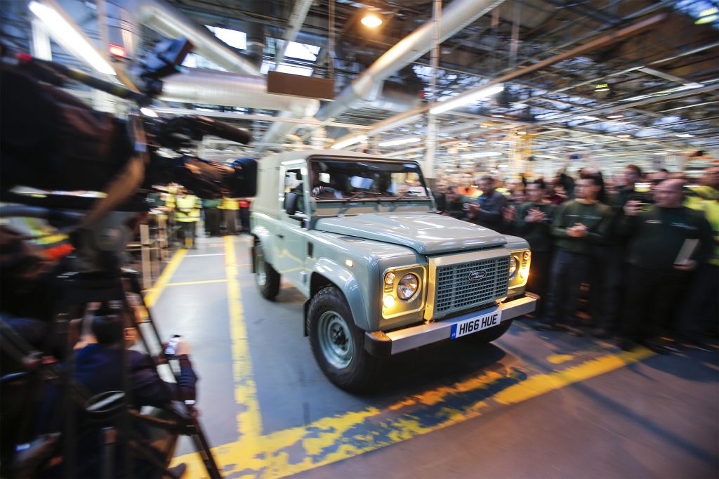 Le dernier Land Rover Defender (2016)