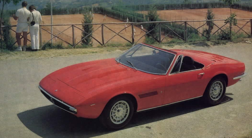 MASERATI GHIBLI (I -TYPE 115) 4.7 V8 cabriolet 1969