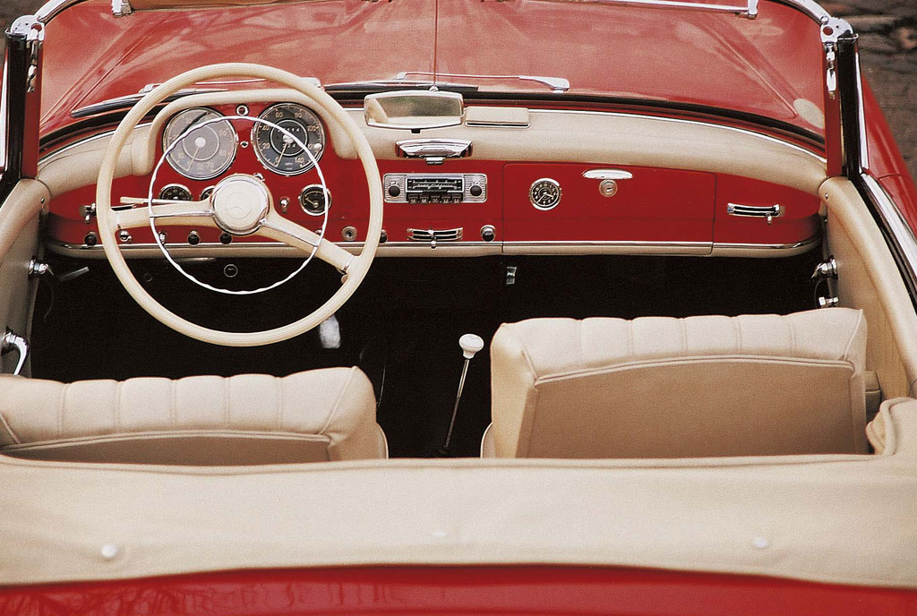 MERCEDES 190 (W121) SL cabriolet 1958