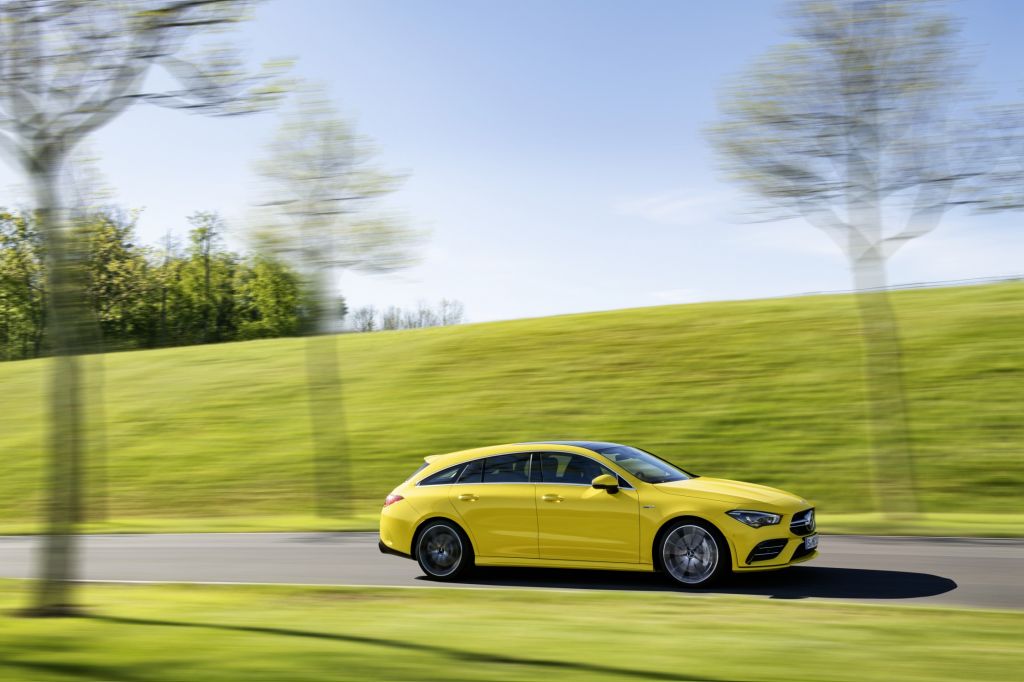 MERCEDES CLASSE CLA (Shooting Brake X118) 35 AMG 4MATIC 306 ch break 2019