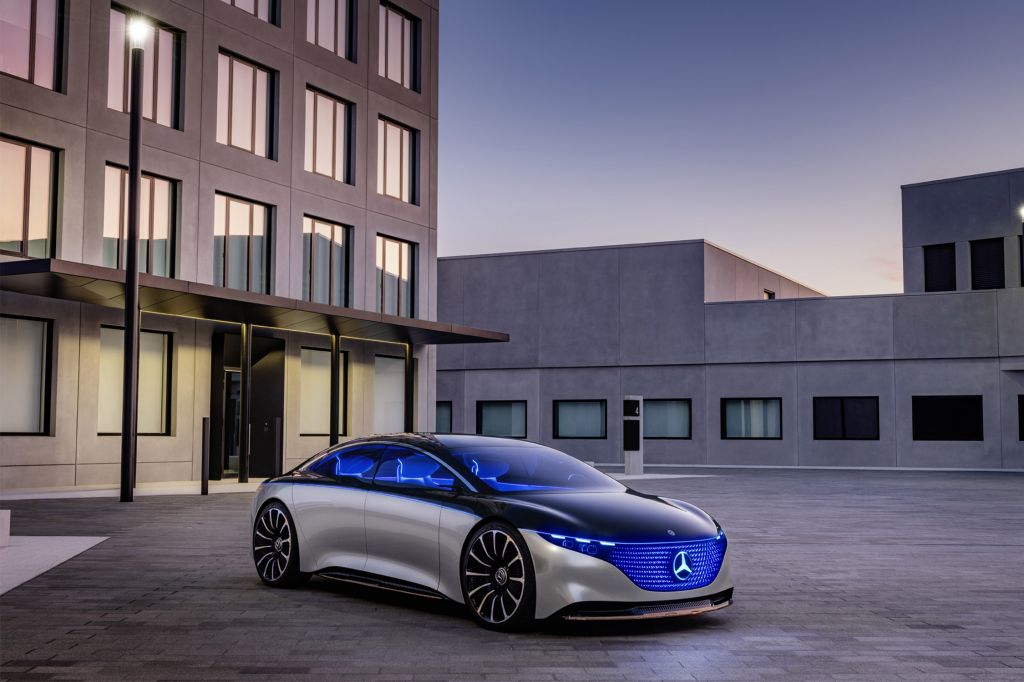 MERCEDES VISION EQS concept concept-car 2019