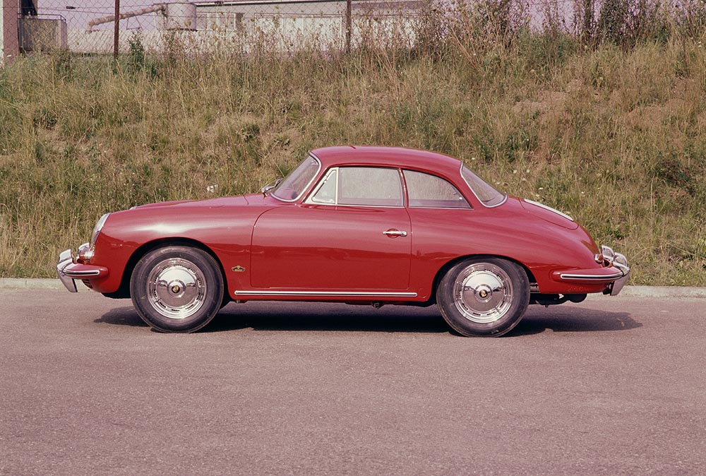 PORSCHE 356 (B) 1600 coupé 1962