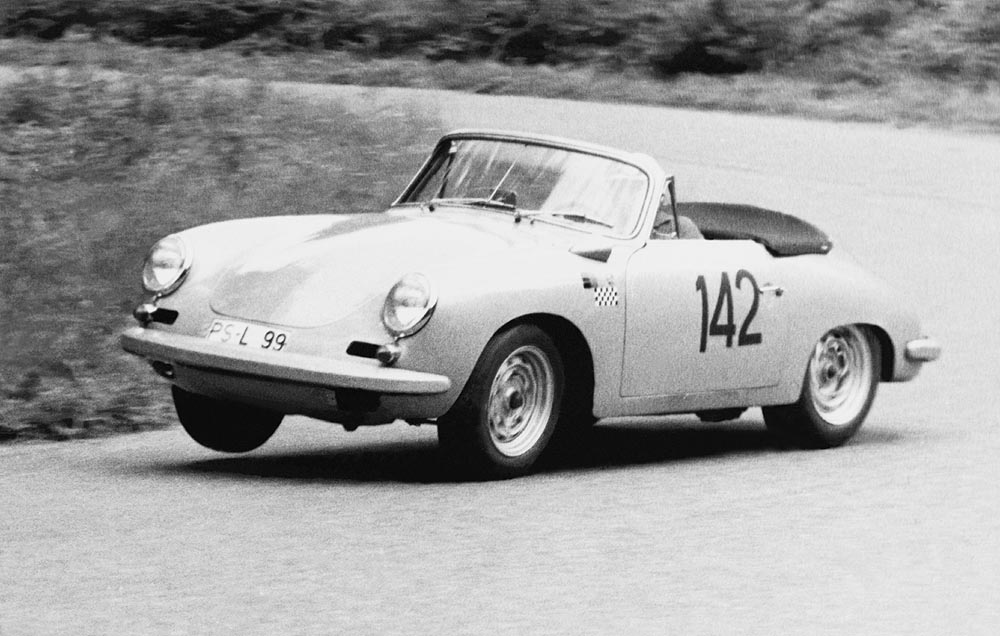 PORSCHE 356 (B) 1600 compétition 1963