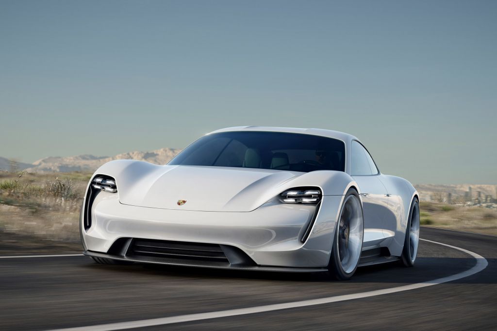 PORSCHE MISSION E Concept concept-car 2015