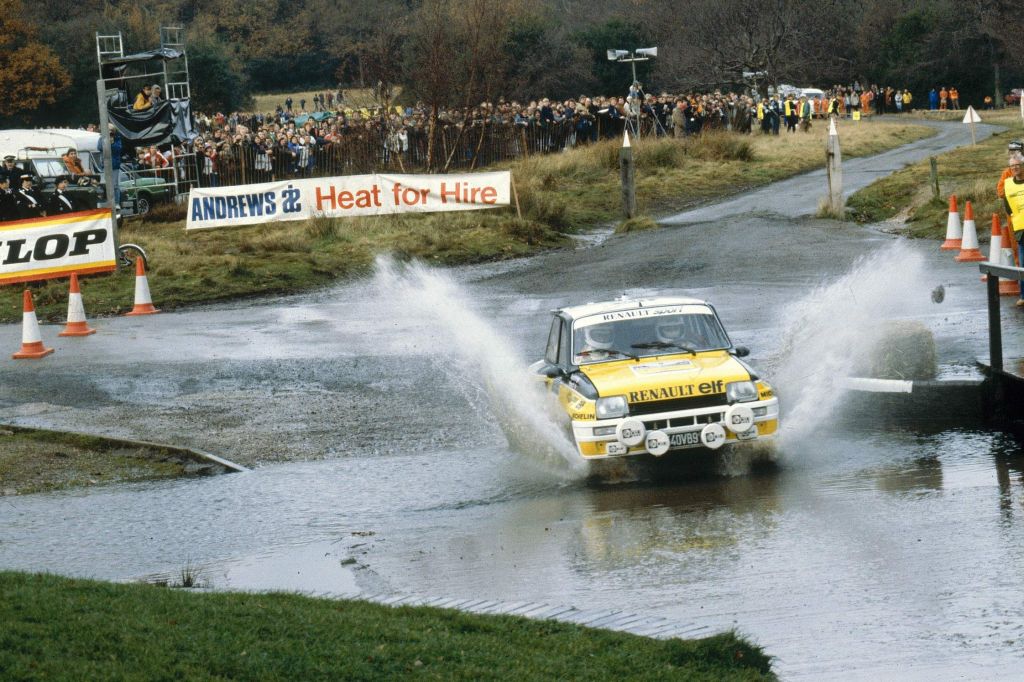 Ragnotti et Martin Holmesau RAC 1981