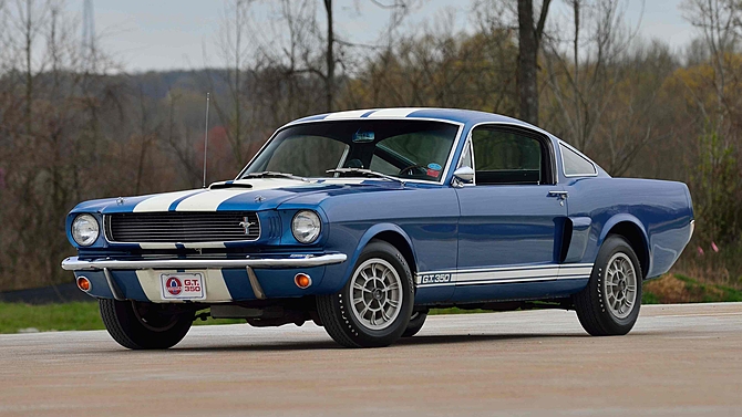 SHELBY MUSTANG GT350 coupé 1966