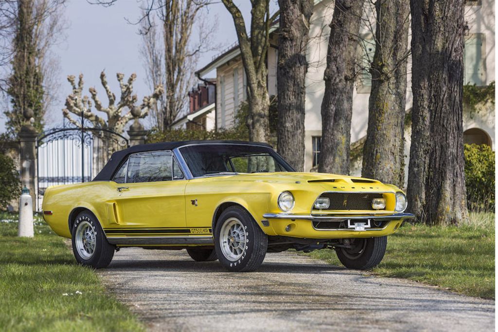 SHELBY MUSTANG GT500 cabriolet 1968