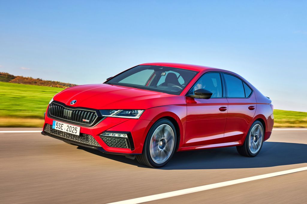 SKODA OCTAVIA (4) RS 2.0 TSI 245 ch berline 2021