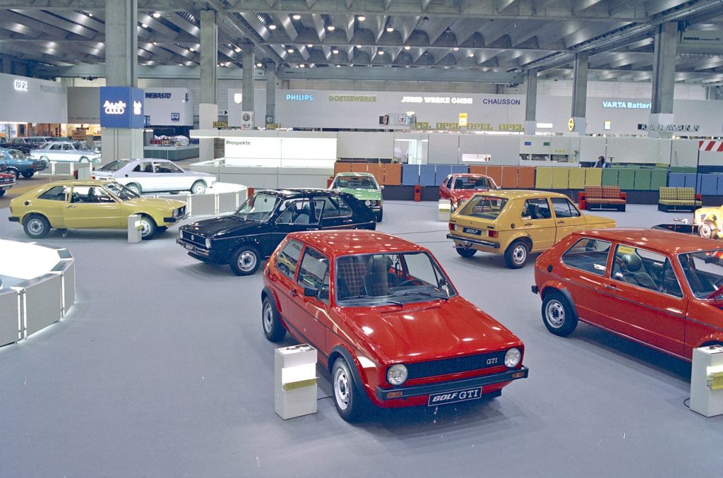 La Golf GTI au salon de Francfort (septembre 1975)