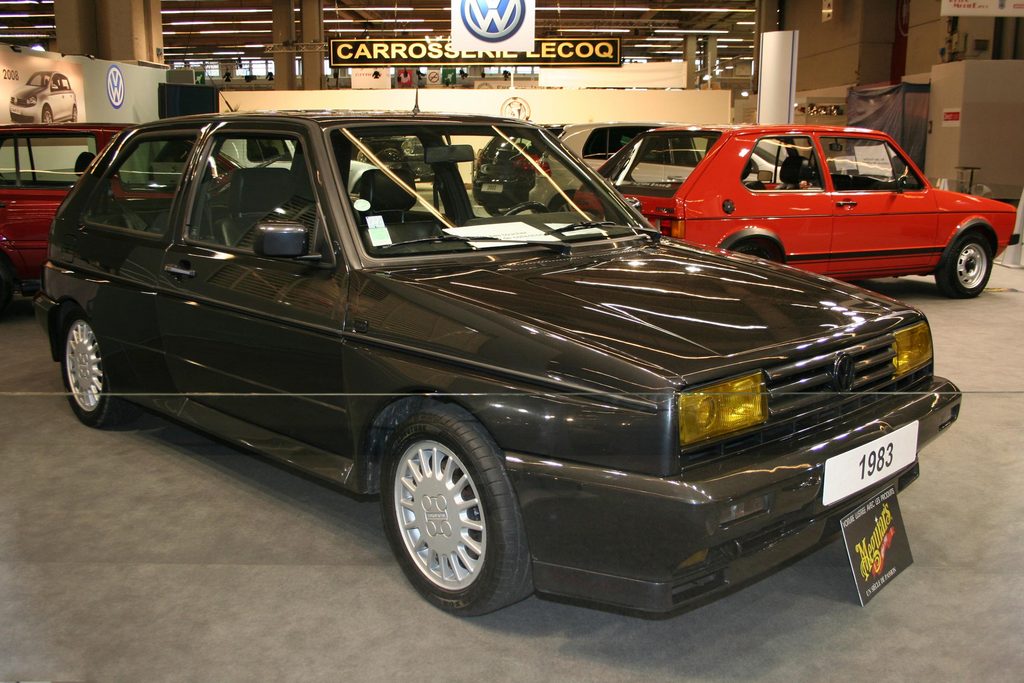 VOLKSWAGEN GOLF (2) Rallye coupé 1983