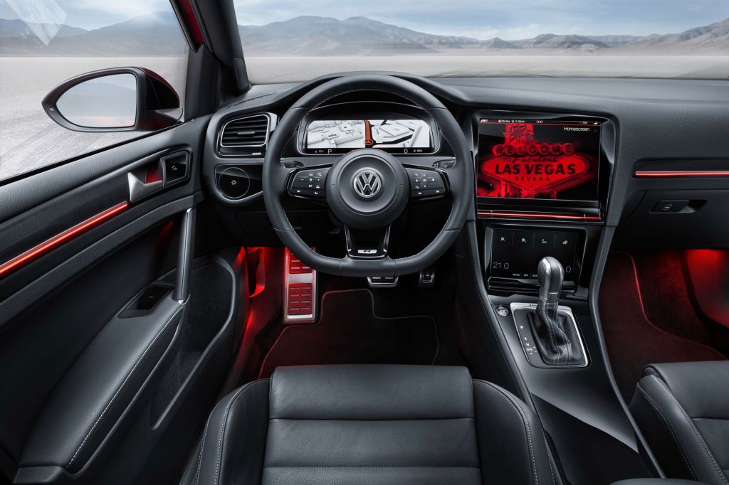 VOLKSWAGEN GOLF (7) R 2.0 TSI 300 concept-car 2015