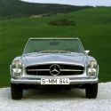 Mercedes-Benz SL 280 (1968) und Mercedes-Benz SL 500 (2001)