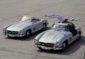 Mercedes-Benz SL 500 (2001) et Mercedes-Benz SL 300 (1957)